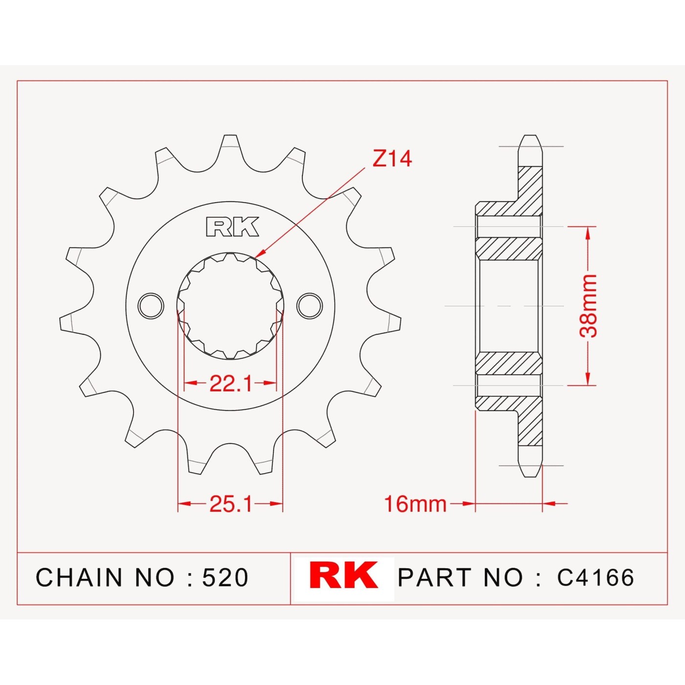 ΓΡΑΝΑΖΙ ΕΜΠΡ C4166 15Δ 736 RK