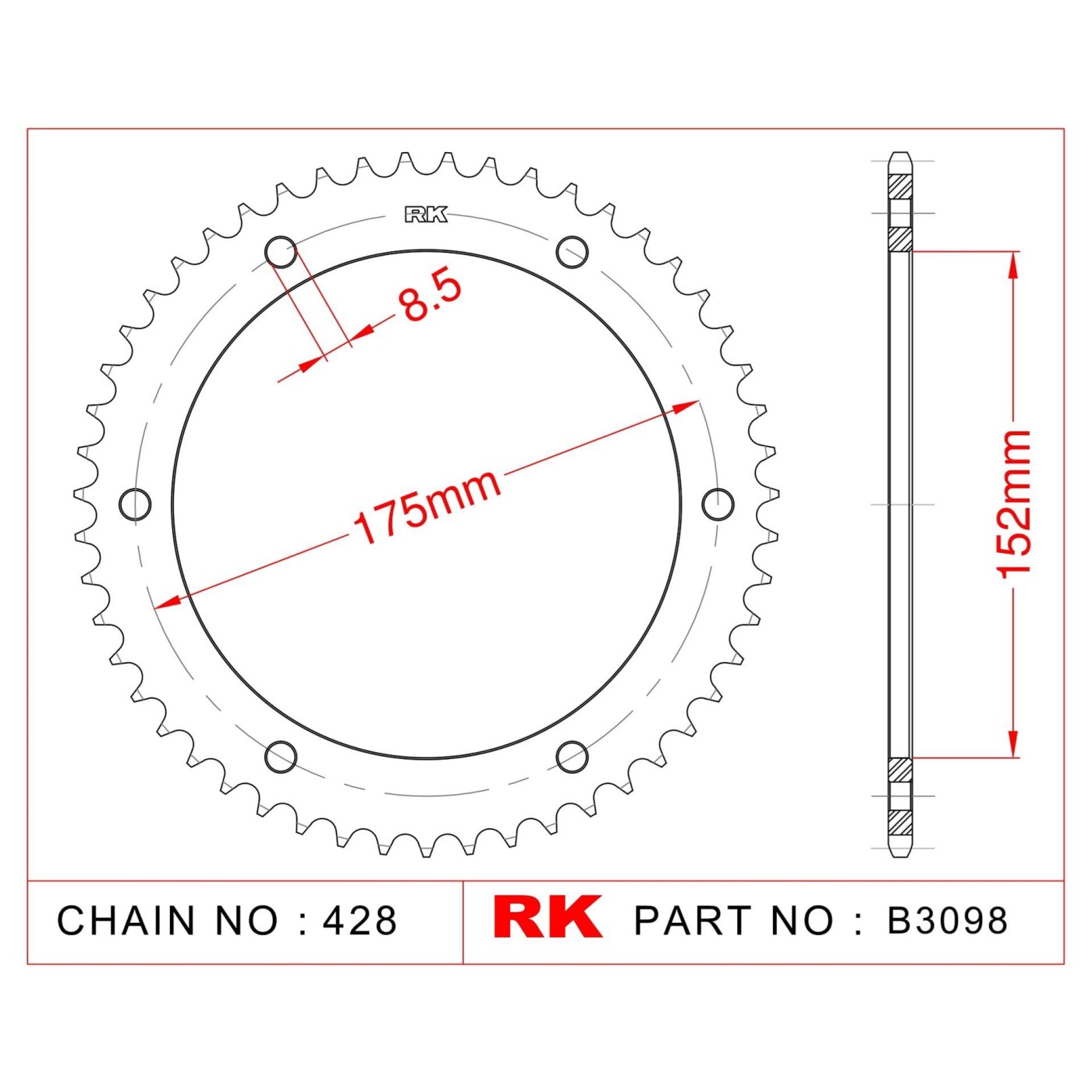 ΓΡΑΝΑΖΙ ΟΠΙΣΘ B3098 53Δ 839 RK