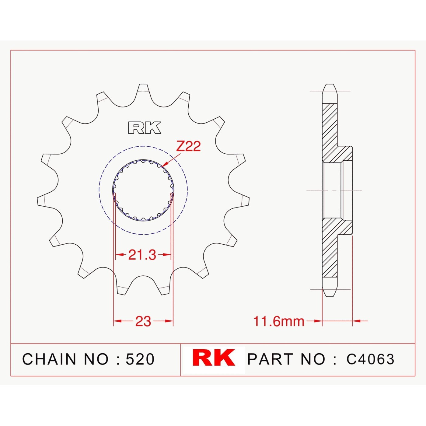 ΓΡΑΝΑΖΙ ΕΜΠΡ C4063 14Δ 583 RK