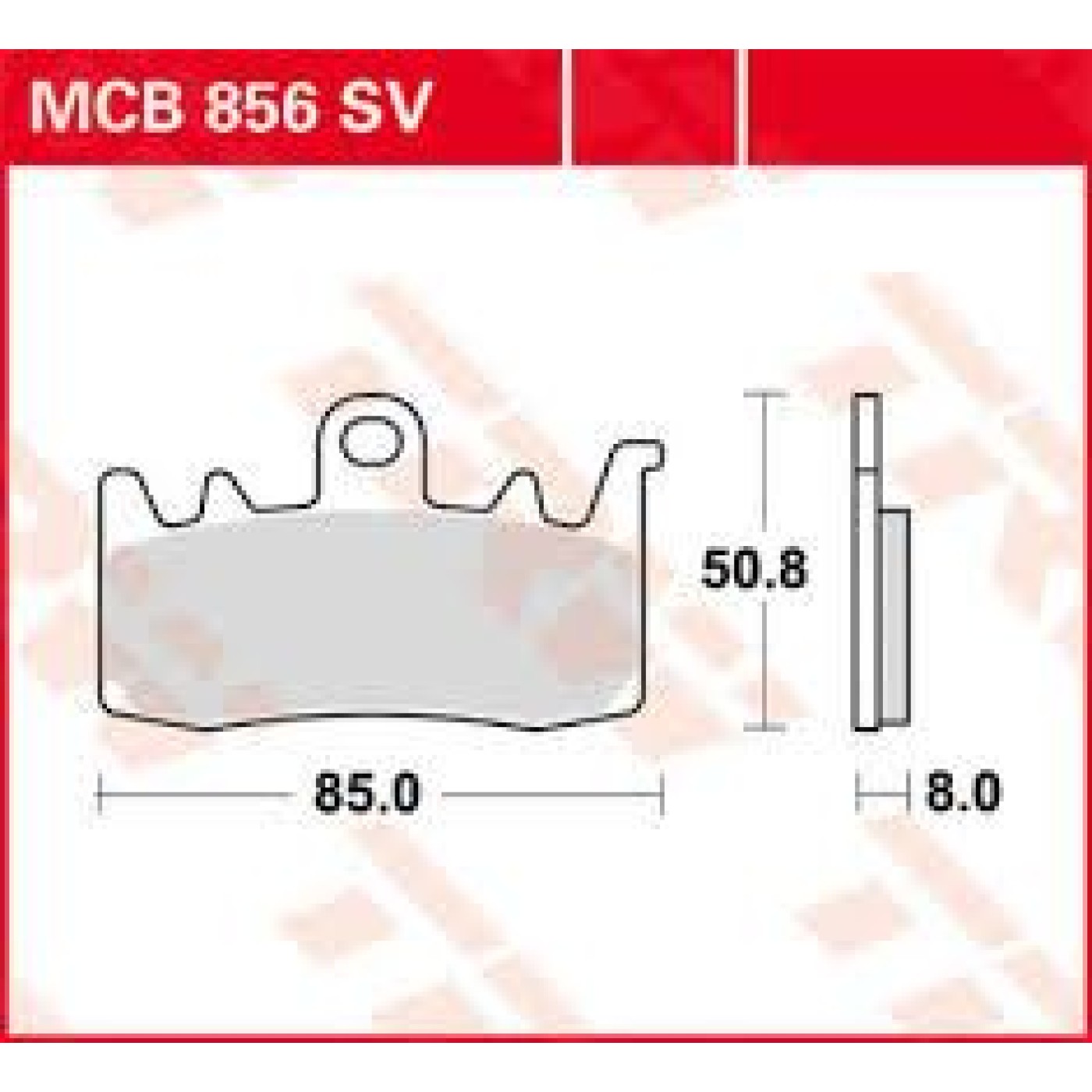 ΤΑΚΑΚΙΑ MCB856SV TRW LUCAS ΓΕΡΜΑΝΙΑΣ F630