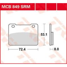 ΤΑΚΑΚΙΑ MCB849SRM TRW LUCAS ΓΕΡΜΑΝΙΑΣ F627