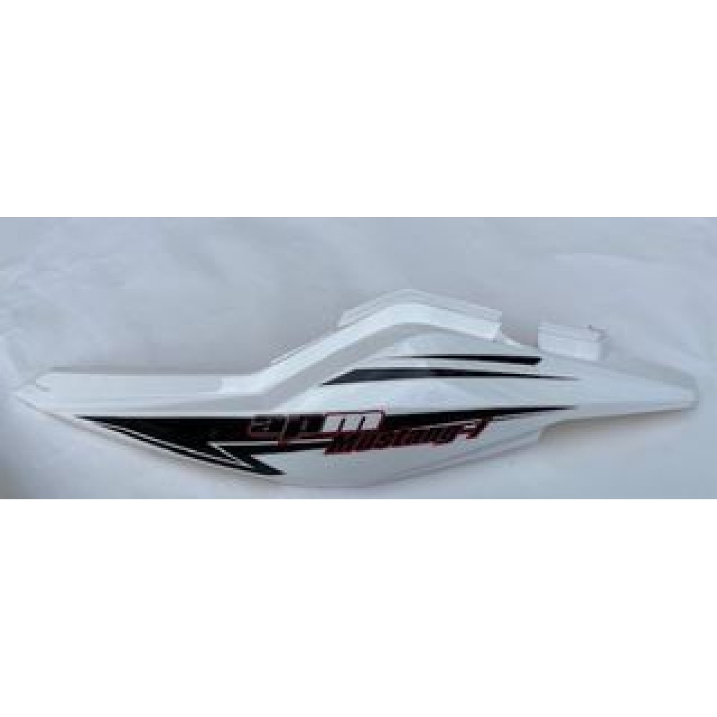 ΚΑΠΑΚΙ ΠΛΑΙΝ MUSTANG 125 L ΑΣΠΡΟ ROC