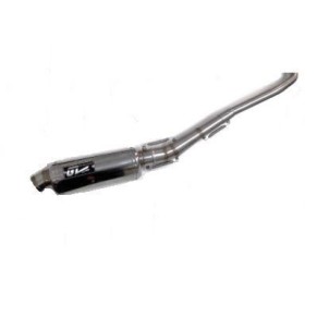 ΕΞΑΤΜΙΣΗ CRYPTON X135 SUPER STEEL TRIOVAL ΧΡΩΜΙΟ GL RACING