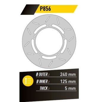 ΔΙΣΚΟΠΛΑΚΑ FE.P856 NEXUS125-300 MP3 250-400 ΟΠ. 240-125 5 5Τ FE
