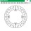 ΔΙΣΚΟΠΛΑΚΑ DF5037A DR250 350 ΟΠΙΣΘ 220-142-118 4ΤΡ NEWFREN