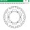 ΔΙΣΚΟΠΛΑΚΑ DF5129A CB500 CBF500 600 ΕΜΠ 296-166-144 6ΤΡ NEWFREN