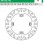 ΔΙΣΚΟΠΛΑΚΑ DF5276A CBF500 600 HORNET ΟΠΙΣΘ 240-135-116.8 4ΤΡ NEWFREN