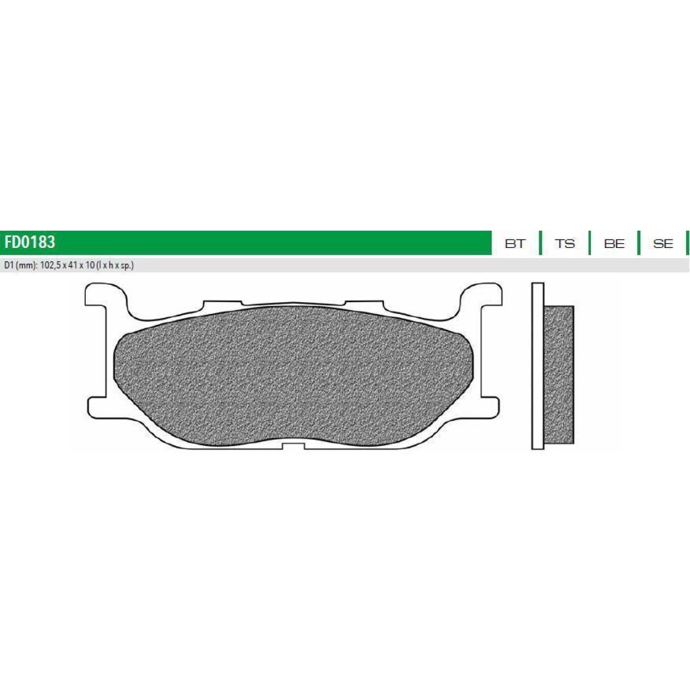 ΤΑΚΑΚΙΑ FD0183SE1 ΜΕΤΑΛ TMAX 500 01-03 ΕΜΠ NEWFREN F179