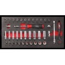 ΕΡΓΑΛΕΙΟ ΣΕΤ ΚΑΣΤΑΝΙΑ 1/4'' BS80071 BIKESERVICE