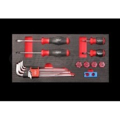 ΕΡΓΑΛΕΙΟ ΣΕΤ ΚΑΤΣΑΒΙΔΙΑ & ΑΛΛΕΝ 17ΤΕΜ BS80074 BIKESERVICE