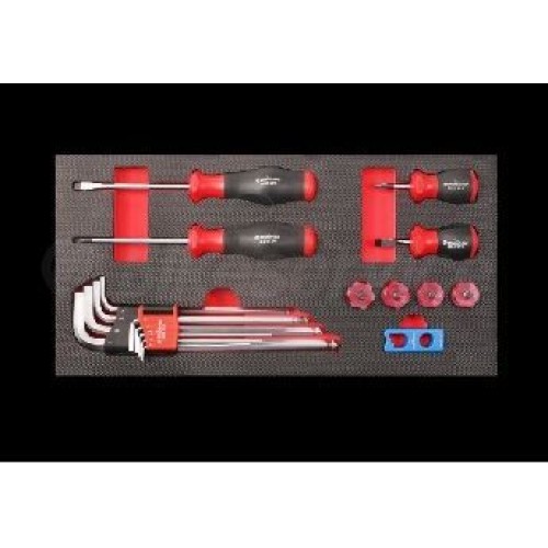 ΕΡΓΑΛΕΙΟ ΣΕΤ ΚΑΤΣΑΒΙΔΙΑ & ΑΛΛΕΝ 17ΤΕΜ BS80074 BIKESERVICE