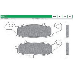 ΤΑΚΑΚΙΑ FD0227SP1 ΜΕΤΑΛ DL VSTROM 650 ΕΜΠ RH NEWFREN F231/259