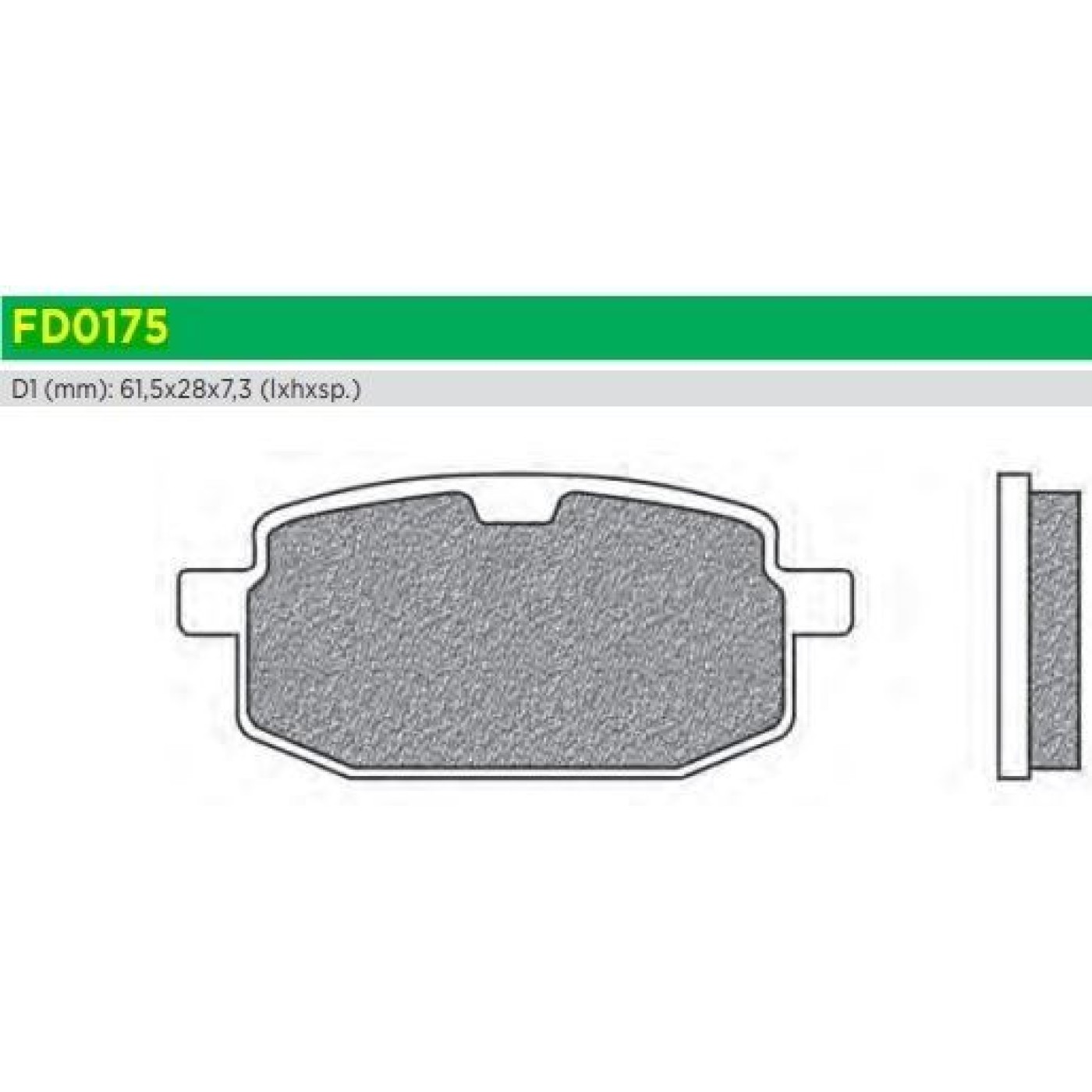 ΤΑΚΑΚΙΑ FD0175BE1 JOG 50 V-CLIC 50 ΕΜΠ NEWFREN F169
