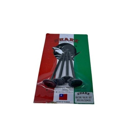 ΒΑΛΒΙΔΑ ΕΙΣΑΓ ΕΞΑΓ GTR150 22+25 ΣΕΤ 4ΤΜΧ RACING SHARK ΜΑΛ