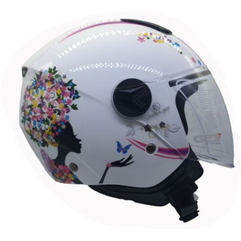 ΚΡΑΝΟΣ FSD 700 ΑΝΟΙΚΤΟ YXL ΠΑΙΔΙΚΟ ΣΧΕΔΙΟ ΑΣΠΡΟ 9580 FLOWER 22.06