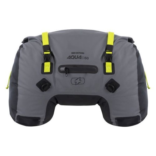 ΤΣΑΝΤΑ Aqua D-50 Duffle Bag Black/ Grey /Fluo OL708 OXFORD