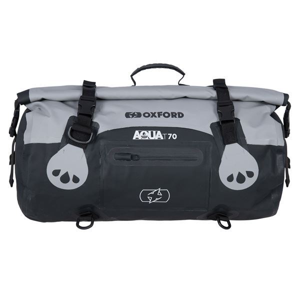 ΤΣΑΝΤΑ Aqua T-70 Roll Bag Grey/Black OL483 OXFORD (OL992)