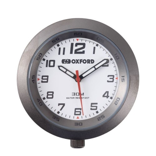 ΡΟΛΟΪ AnaClock Titanium/White 39mm OX561 OXFORD