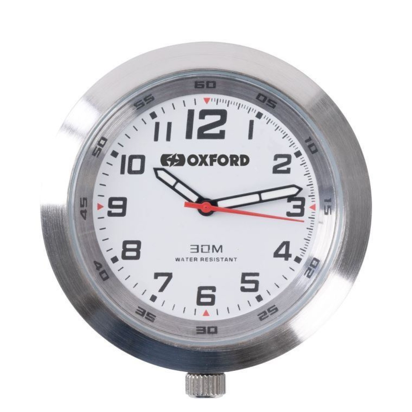 ΡΟΛΟΪ AnaClock Silver/White 39mm OX560 OXFORD