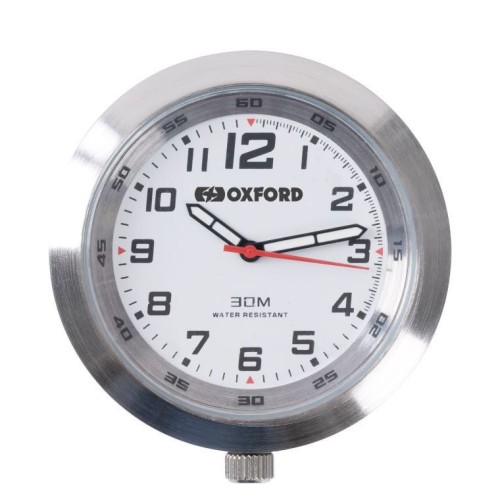 ΡΟΛΟΪ AnaClock Silver/White 39mm OX560 OXFORD