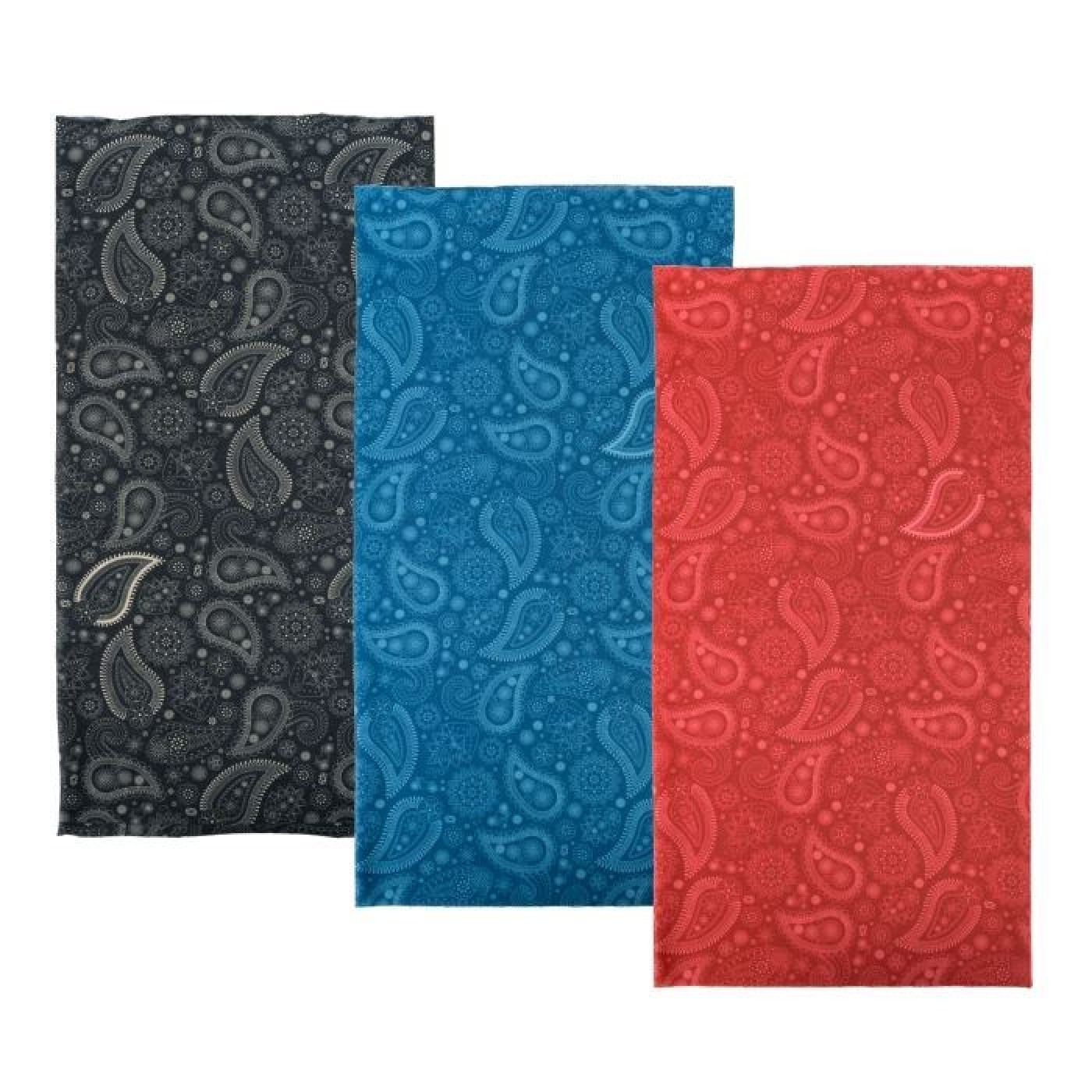ΜΠΑΝΤΑΝΑ Comfy Oxford Paisley Red 3-Pack NW154 OXFORD