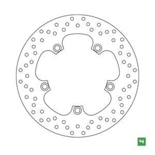 ΔΙΣΚΟΠΛΑΚΑ DF4137A XMAX125 300 18-24 ΕΜΠ 267-150-132 5ΤΡ NEWFREN