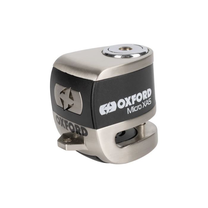 ΚΛΕΙΔΑΡΙΑ ΔΙΣΚ ΜΕ ΣΥΝΑΓΕΡΜΟ ΧΡΩΜΙΟ Micro XA5 Alarm Disc Lock Chrome LK903 OXFORD
