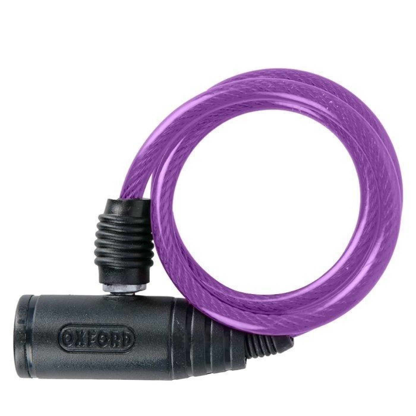 ΚΛΕΙΔΑΡΙΑ ΚΟΥΛΟΥΡΑ Bumper Cable Lock Purple 6mmx600mm OF03 OXFORD