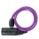ΚΛΕΙΔΑΡΙΑ ΚΟΥΛΟΥΡΑ Bumper Cable Lock Purple 6mmx600mm OF03 OXFORD