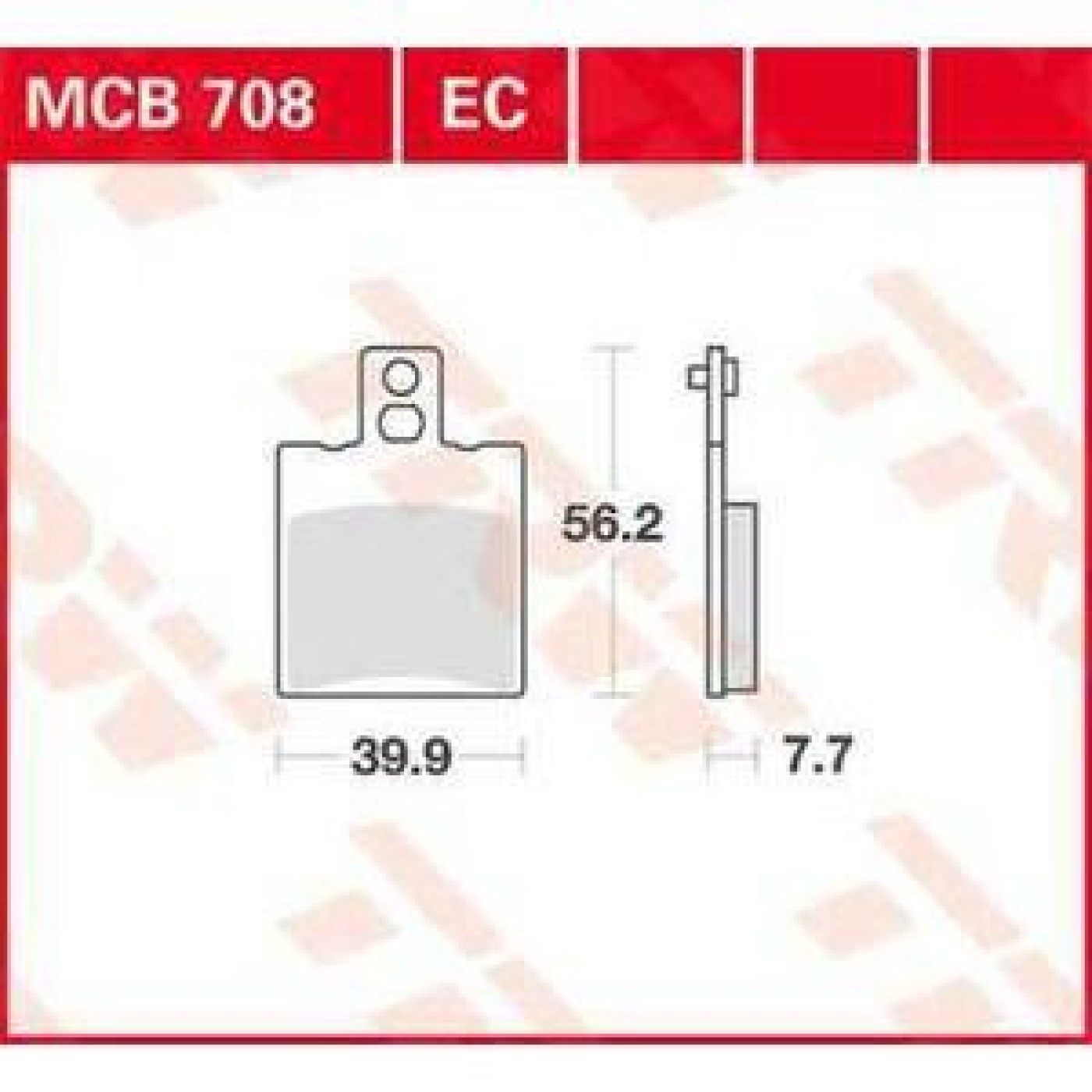 ΤΑΚΑΚΙΑ MCB708EC TRW LUCAS ΓΕΡΜΑΝΙΑΣ