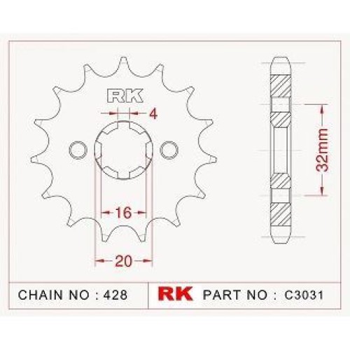 ΓΡΑΝΑΖΙ ΕΜΠΡ CRYPTON CRYPTON X 15Δ RK ΜΑΛ