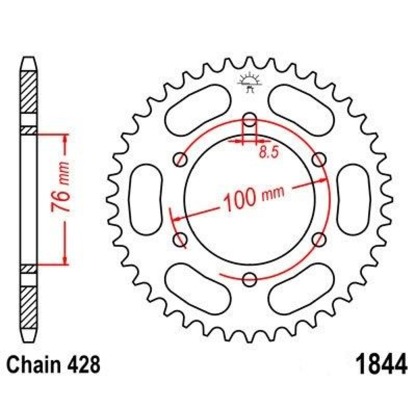 ΓΡΑΝΑΖΙ ΟΠΙΣΘ 1844 48Δ PREMIOUM