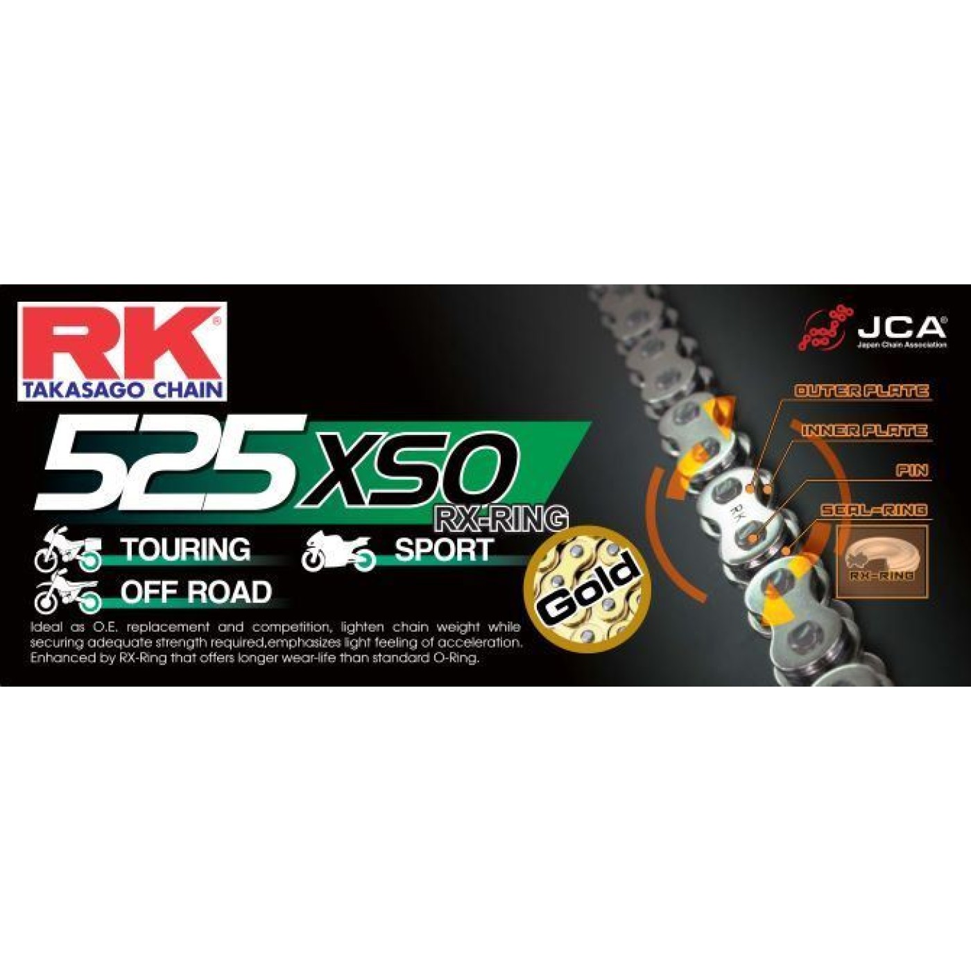 ΑΛΥΣΙΔΑ 525XSO 124L GB ΧΡΥΣΗ RK ΙΑΠΩΝΙΑΣ