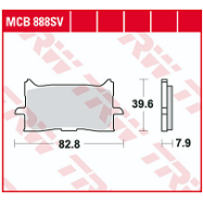 ΤΑΚΑΚΙΑ MCB888SV TRW LUCAS