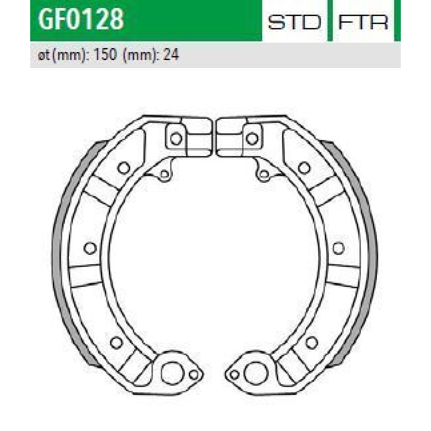 ΣΙΑΓΩΝΕΣ GF0128 VESPA50 80 125 200 NEWFREN