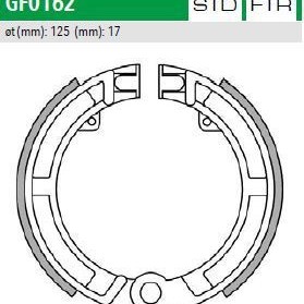 ΣΙΑΓΩΝΕΣ GF0162 PIAGGIO VESPA50 80 NEWFREN