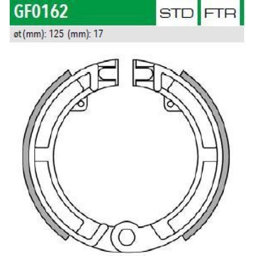 ΣΙΑΓΩΝΕΣ GF0162 PIAGGIO VESPA50 80 NEWFREN