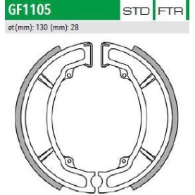 ΣΙΑΓΩΝΕΣ GF1105 CRYPTON X135 S115 T110 VIRAGO250 NEWFREN