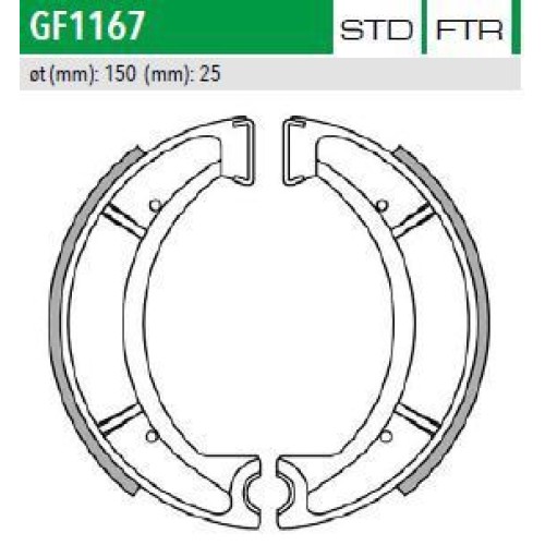 ΣΙΑΓΩΝΕΣ GF1167 XT600 NEWFREN
