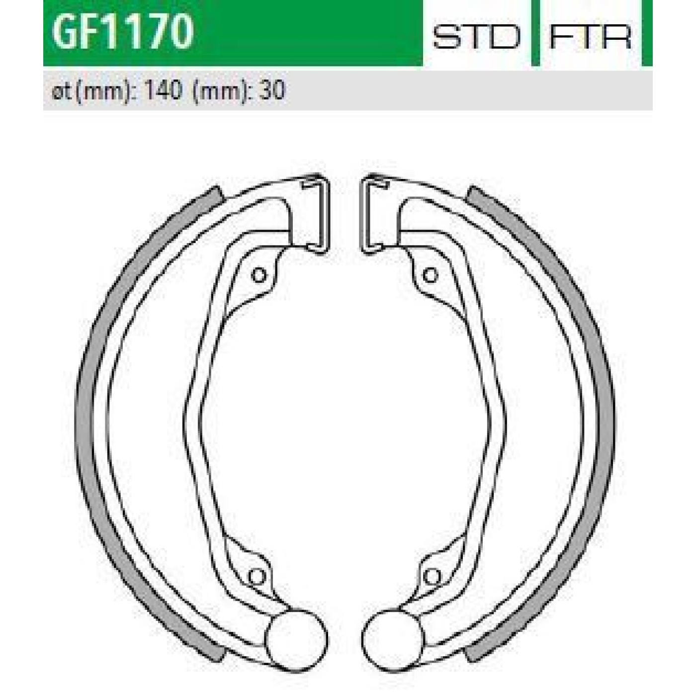ΣΙΑΓΩΝΕΣ GF1170 CB175 XLS500 NEWFREN