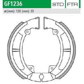 ΣΙΑΓΩΝΕΣ GF1236 KLR250 NEWFREN