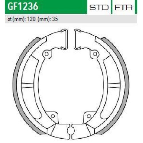 ΣΙΑΓΩΝΕΣ GF1236 KLR250 NEWFREN