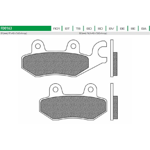ΤΑΚΑΚΙΑ FD0163BE1 KAZER SUPRA FX125 ΨΙΛΟ NEWFREN F165/215