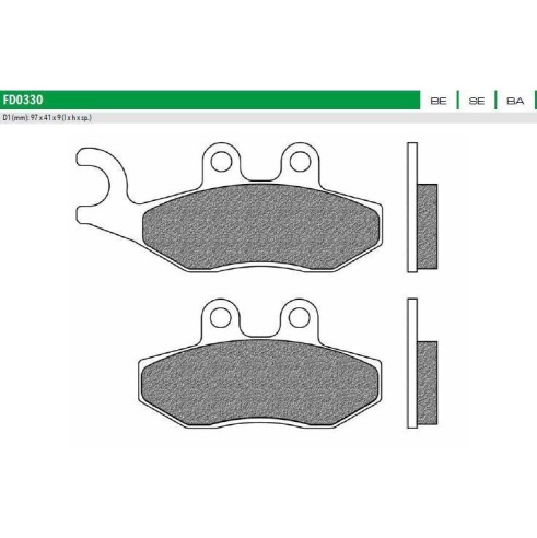 ΤΑΚΑΚΙΑ FD0330BE1 BEVERLY 250 300 350 ΕΜΠ NEWFREN F353