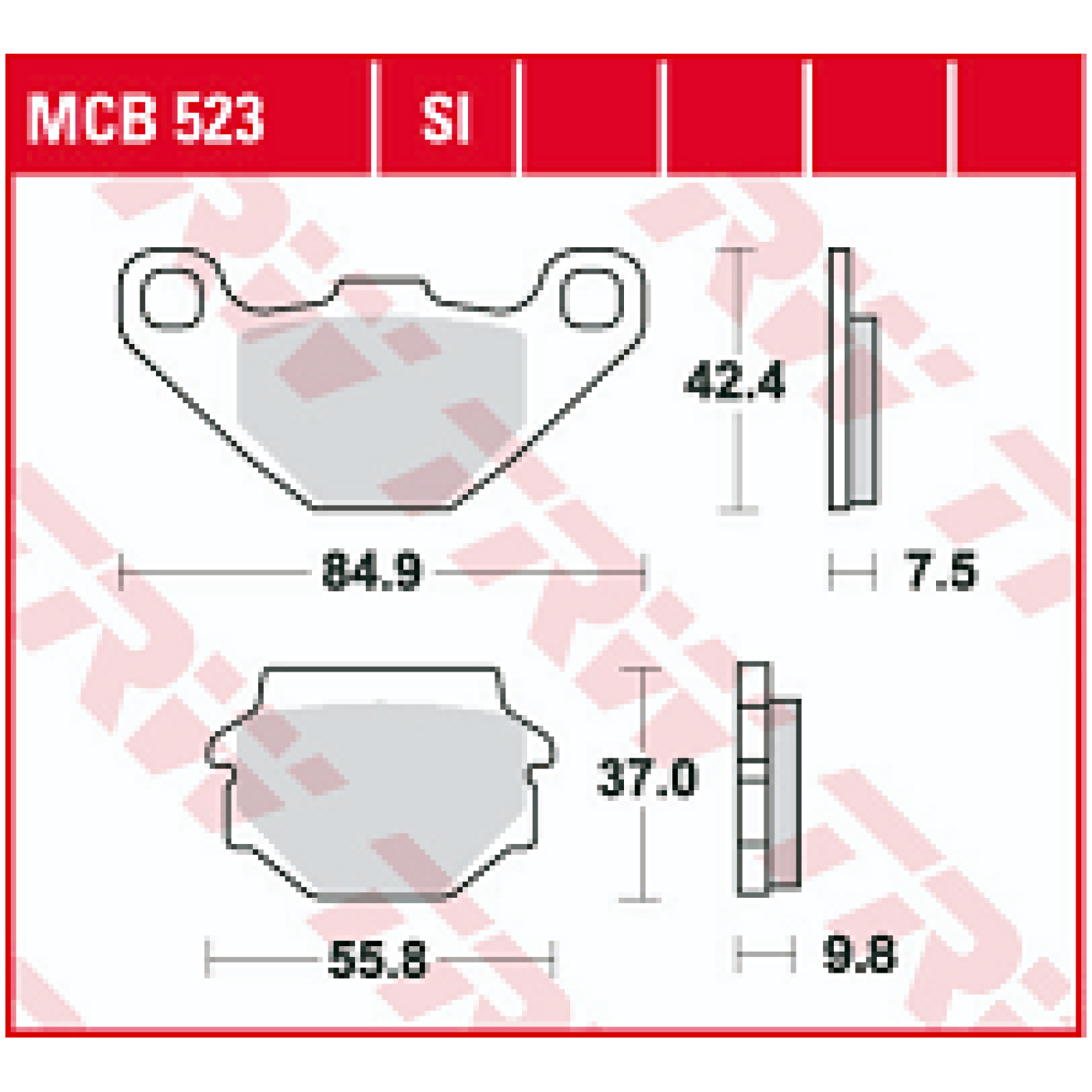 ΤΑΚΑΚΙΑ MCB523SI TRW LUCAS ΓΕΡΜΑΝΙΑΣ F67