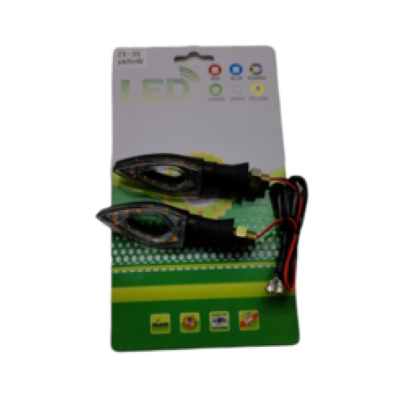 ΦΛΑΣ ZX-35 LED ΔΙΑΦΑΝΟ SHARK ROC