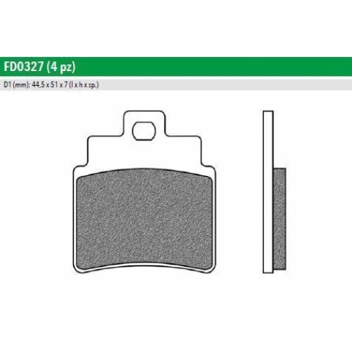 ΤΑΚΑΚΙΑ FD0327BV1 GTS 250 300 ΕΜΠ NEWFREN F355