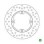 ΔΙΣΚΟΠΛΑΚΑ DF4136A SH350 2021- ΟΠΙΣ 240-125-105 4ΤΡ NEWFREN