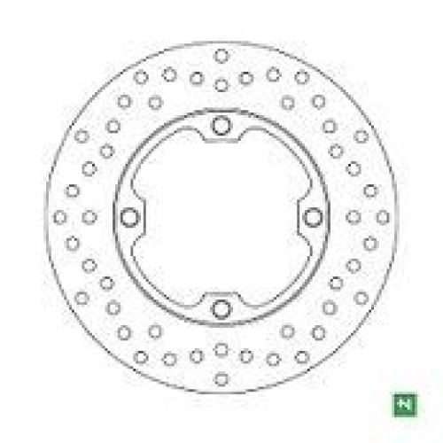 ΔΙΣΚΟΠΛΑΚΑ DF4136A SH350 2021- ΟΠΙΣ 240-125-105 4ΤΡ NEWFREN