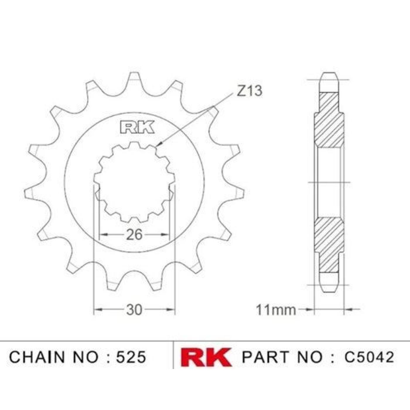 ΓΡΑΝΑΖΙ ΕΜΠΡ C5042 16Δ ΜΕ ΛΑΣΤΙΧΟ 1591 RK